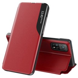 Husa tip carte Xiaomi Mi 10T 10T Pro, eFold Book View, Red