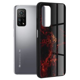 Husa Xiaomi Mi 10T Mi 10T Pro, Glaze Series, Red Nebula