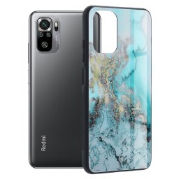 Husa Xiaomi Redmi Note 10 10S, Glaze Series, Blue Ocean