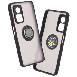 Husa Xiaomi Mi 10T Mi 10T Pro cu inel suport stand magnetic, Negru