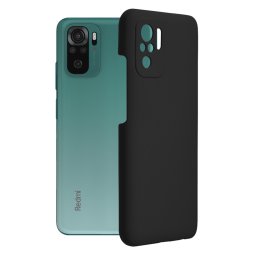 Husa Xiaomi Redmi Note 10 10S, Soft Edge Silicone, Negru