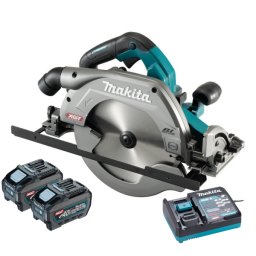 Fierastrau circular cu acumulator 40V Makita HS009GT201, diametru panza 235 mm, 2 x acumulator 5.0 Ah, incarcator si valiza transport