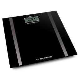 Cantar Digital fat scale Samba ,Cantar baie 180 kg maxim, Afisaj digital, Negru