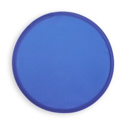 Jucarie interactiva, disc zburator, pliabil, model simplu, model colorat, albastru, 250 mm, husa