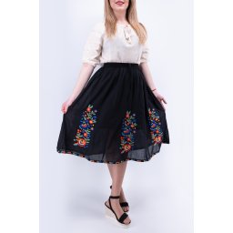 Fusta stilizata cu motive florale - Ionelia 4