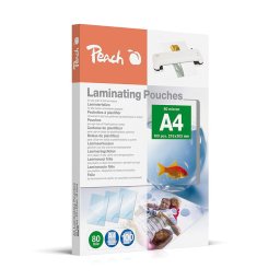 Accesorii birotica PEACH laminating foil 80mic DINA4 100 pcs.