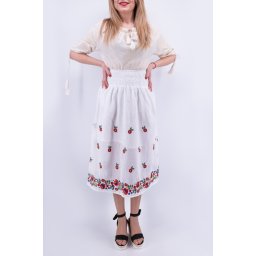 Fusta stilizata cu motive florale - Iolanda 6