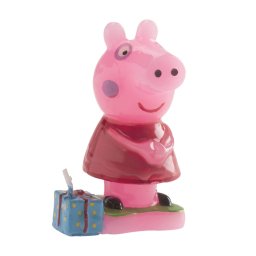 Lumanare tort Peppa Pig 3D 8 cm