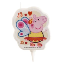 Lumanare tort Peppa Pig 2D 7 cm