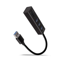 3 x USB3.2 gen1,hub, SD/microSD card reader
