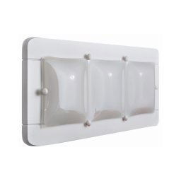 Aplică 3xE27/20W/230V albă