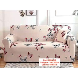 Huse Elastice Pt Canapele 140-185cm Marime M Cod HM045-M