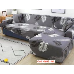 Huse Elastice Pt Coltare De 5 Locuri, Din 2 Piese, Cod HM021-ML