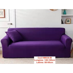 Huse Elastice Pt Canapele 140-185cm Marime M Cod HM036-M