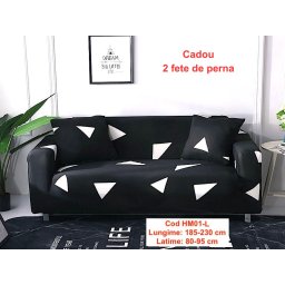 Huse Elastice Pt Canapele 185-230cm Marime L Cod HM01-L