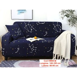 Huse Elastice Pt Canapele 140-185cm Marime M Cod HM08-M
