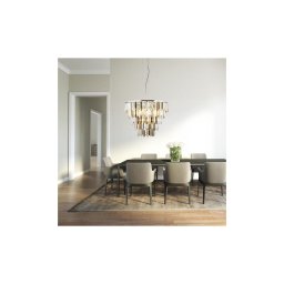 Searchlight 1229-9CC - Lustră pe cablu CLARISSA 9xE14/40W/230V