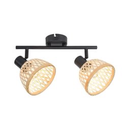 Spot RATTAN 2xE14/15W/230V ratan Rabalux 3134