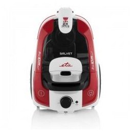 Aspirator ETA ETA051390000 SALVET Bagless Vacuum Cleaner, 700 W, Dust container 2,2 L, 2 Hepa filters, ECO motor, Red/White/Black