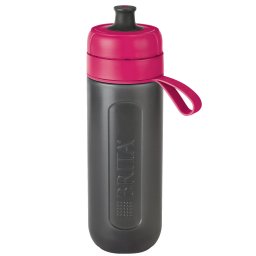 Sticla filtranta pentru apa Brita, model Fill&Go Active roz, 600 ml