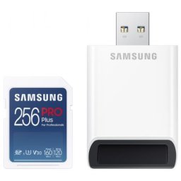 Card memorie SDXC PRO Plus 256GB, Class 10, UHS-I U3, V30