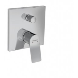 Baterie cada dus Hansgrohe Vivenis montaj incastrat crom lucios
