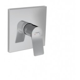 Baterie dus Hansgrohe Vivenis montaj incastrat crom lucios