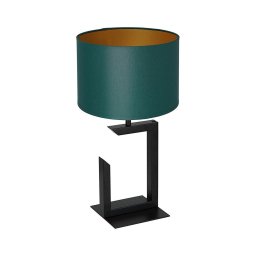 Lampă de masă 1xE27/60W/230V 45 cm verde/aurie
