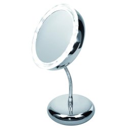 Oglinzi cosmetice Oglinda cosmetica reglabila cu lupa si Iluminare cu LED Adler 2159