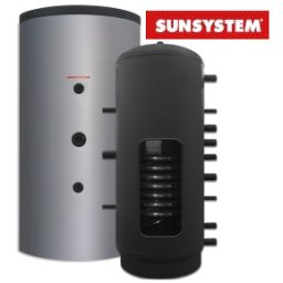 Rezervor de acumulare pentru apa calda cu serpentina Sunsistem PR 1500 litri