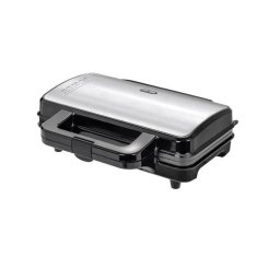 Aparat de facut waffe MGO-20M, 2 compartimente,1000 W, Negru\Argintiu