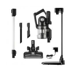 Aspirator vertical TROTEC cu acumulator VC155E, Acumulator 2 Ah, Filtru HEPA, Autonomie 40 min, Putere 150W