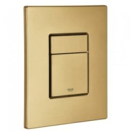 Clapeta actionare WC Grohe Skate Air, 16x19cm, gold mat -38732GN0