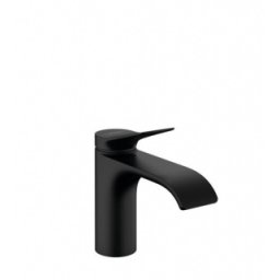 Baterie lavoar Hansgrohe Vivenis 80 ventil pop-up negru mat