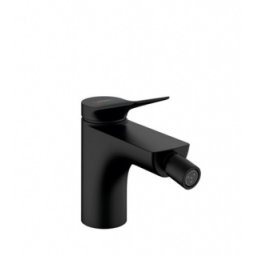 Baterie bideu Hansgrohe Vivenis ventil pop-up negru mat