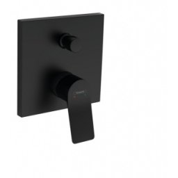 Baterie cada dus Hansgrohe Vivenis montaj incastrat negru mat
