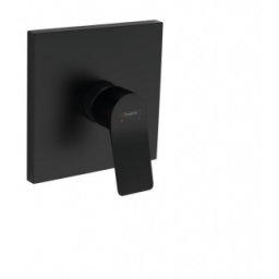 Baterie dus Hansgrohe Vivenis montaj incastrat negru mat