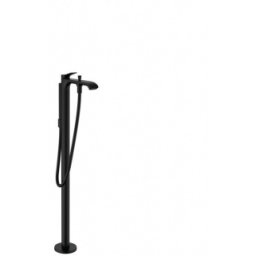 Baterie cada montaj pe pardoseala Hansgrohe Vivenis negru mat