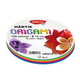 Hartie origami rotunda 10cm