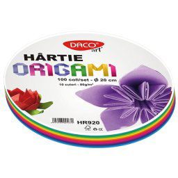 Hartie origami rotunda 20 cm