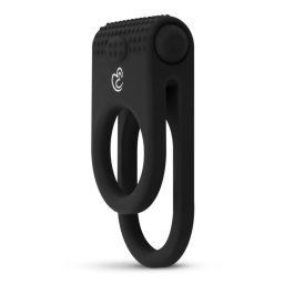 Easytoys Admire Ring Vibrating Double Cock Ring Black