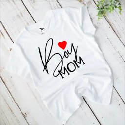 Tricou personalizat boy mama (dama)