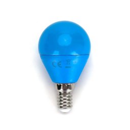Bec LED G45 E14/4W/230V albastru Aigostar