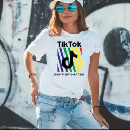 Tricou personalizat cu username-ul tau TIK TOK