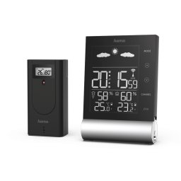 Hama Weather Station Black Line black 186417
