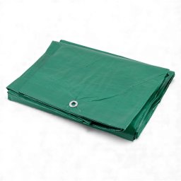 Prelata Impermeabila PE 5x8 m, EvoTools, Verde, 120 g/mp,