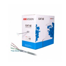 Cablu utp Hikvision cat5e 305m gri DS-1LN5E-E/E