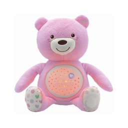 Proiector cu sunete BABY BEAR 3xAAA roz Chicco