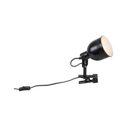 Lampă cu clemă 1xE14/25W/230V neagră Rabalux 3092