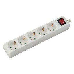 Prelungitor PRELUNGITOR 5 CAI CU INTRERUPATOR 1.5M( 3G1.5MM2) ALB